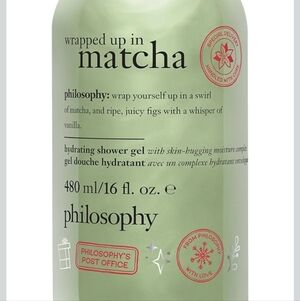 NEW Philosophy Wrapped Up in Matcha Green bubble bath, shower gel & shampoo